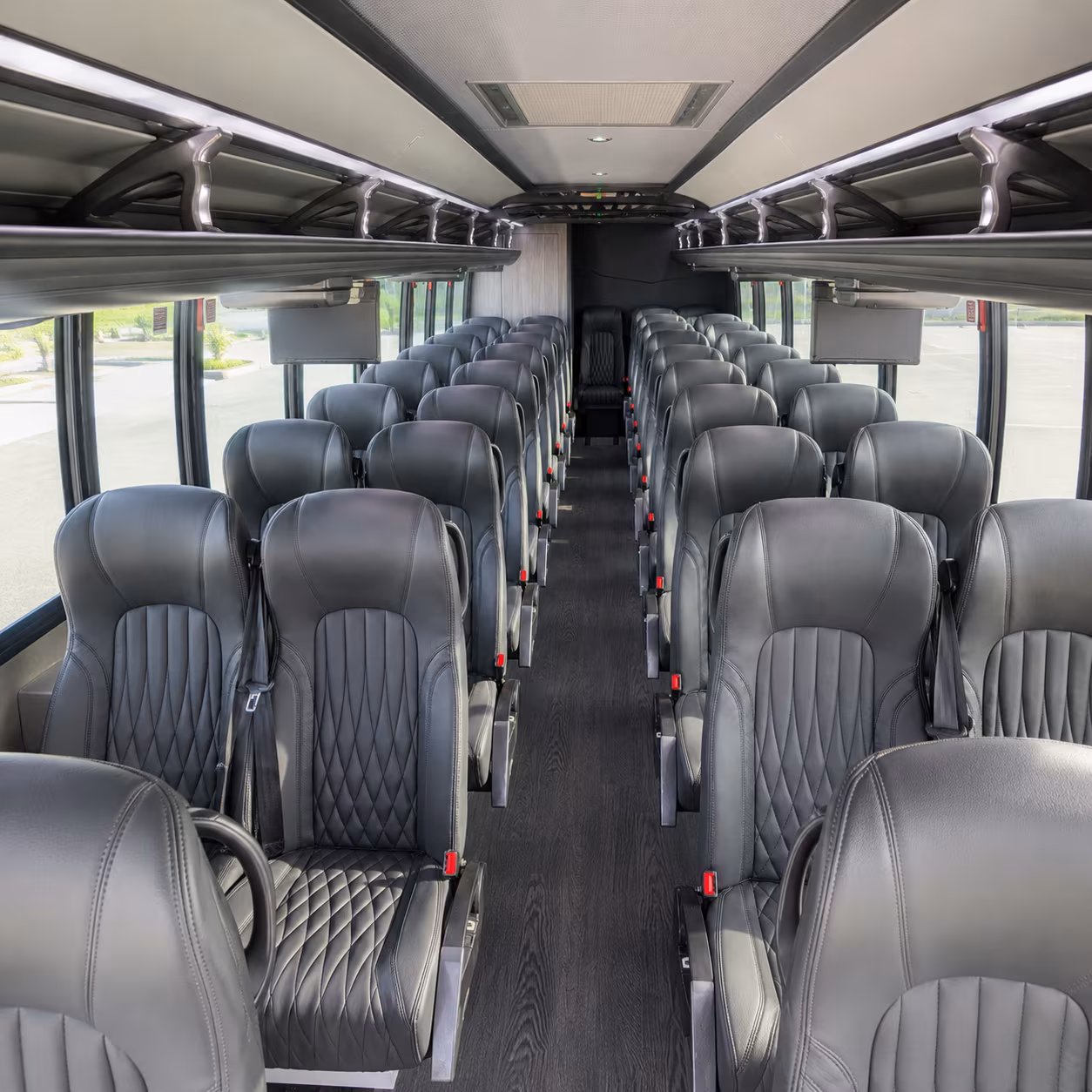 Kansas City Airport Shuttle & Transportation party bus exterior