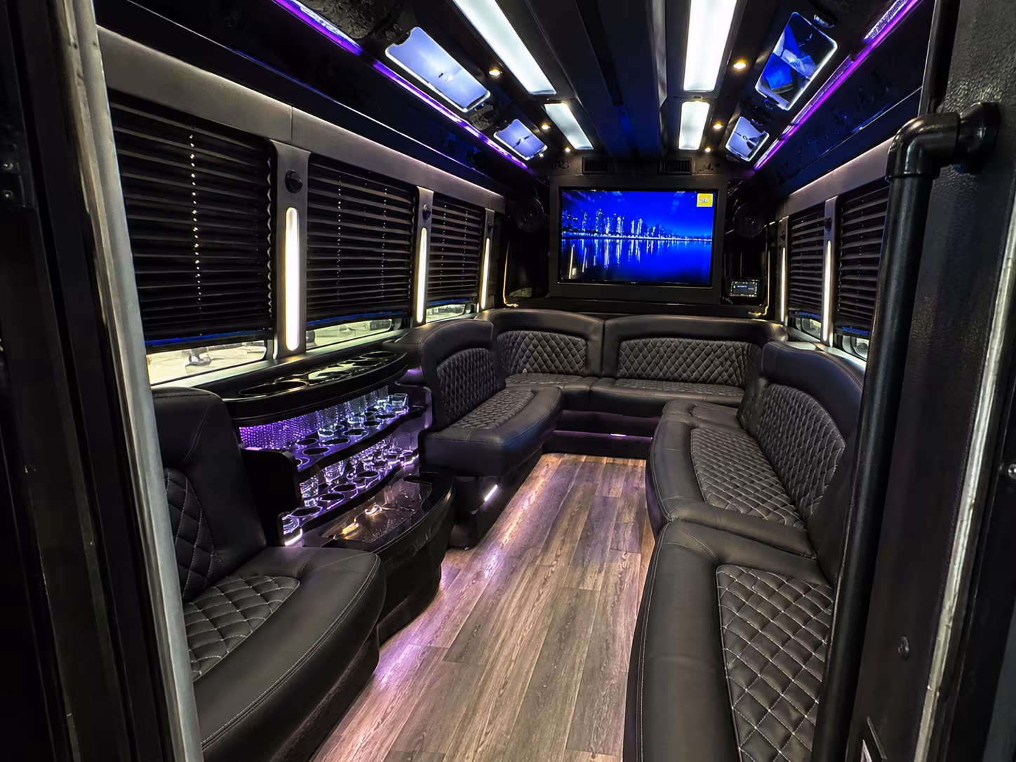 Kansas City Bachelor & Bachelorette Transportation onboard seating