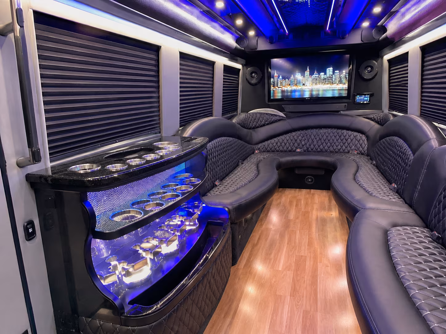 Kansas City Concert & Music Festival Transportation party bus exterior
