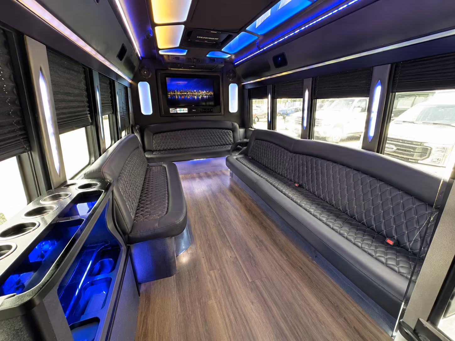 Kansas City Concert & Music Festival Transportation party bus exterior