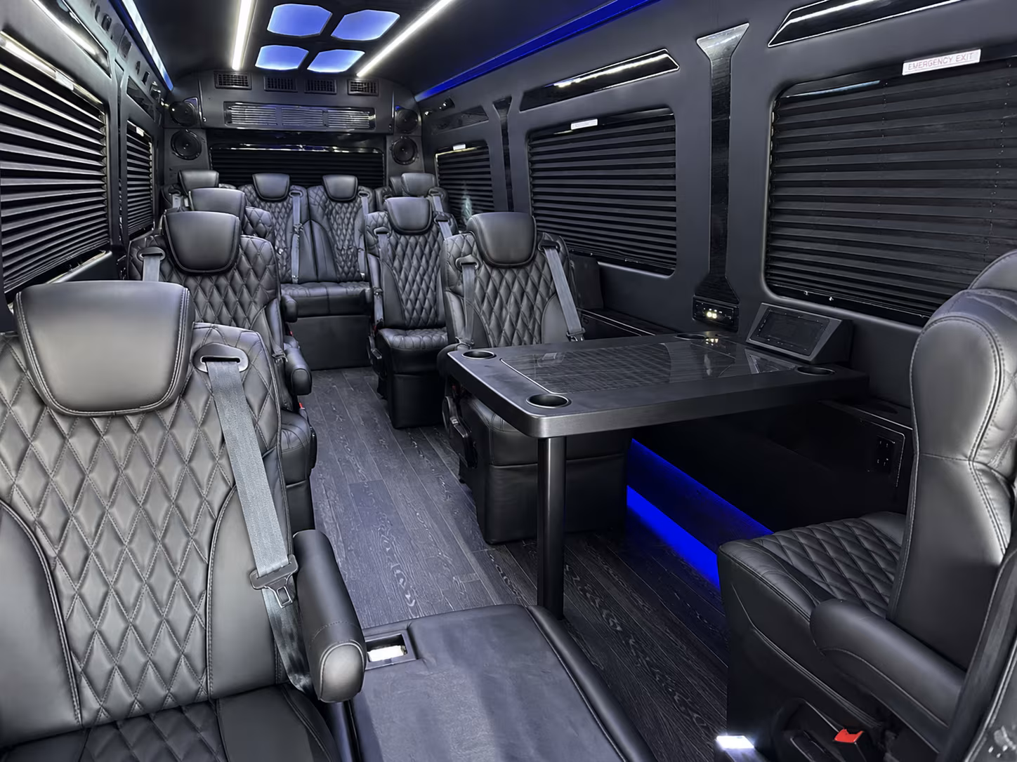 Kansas City Corporate Transportation party bus exterior