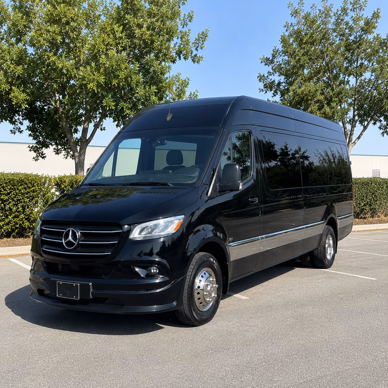Kansas City Corporate Transportation party bus exterior