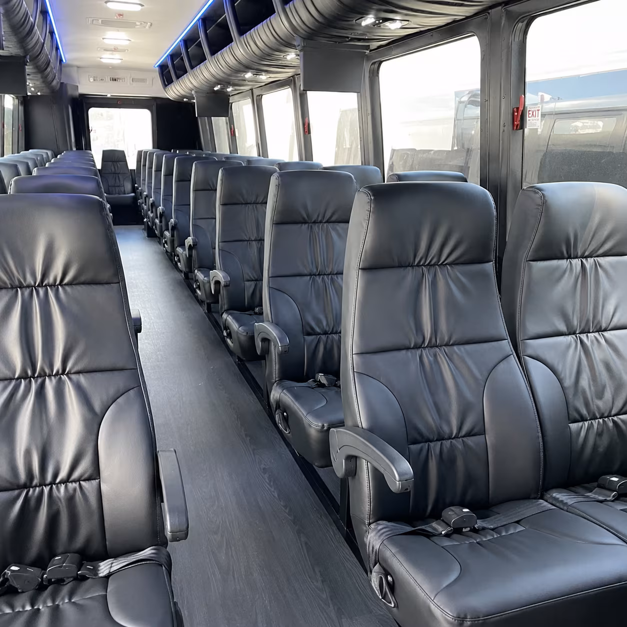 Kansas City Corporate Transportation party bus exterior