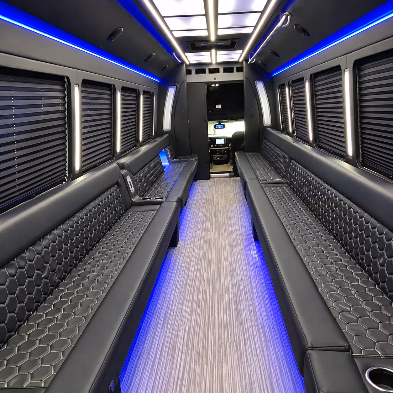 Kansas City Prom & Homecoming Transportation party bus exterior