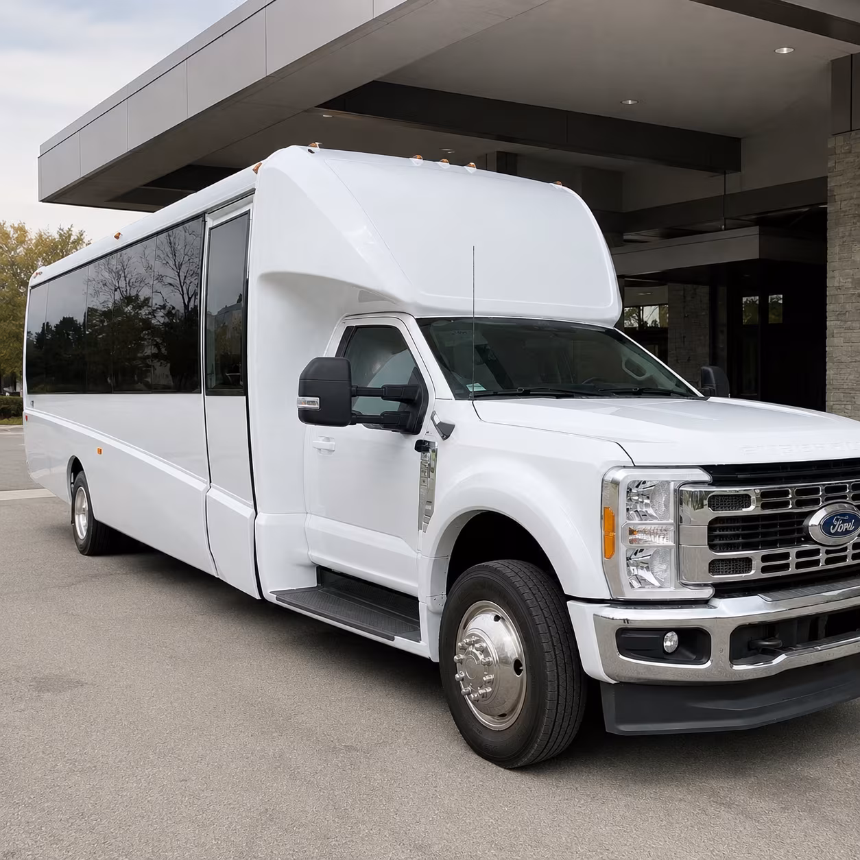 Kansas City School Event Transportation party bus exterior