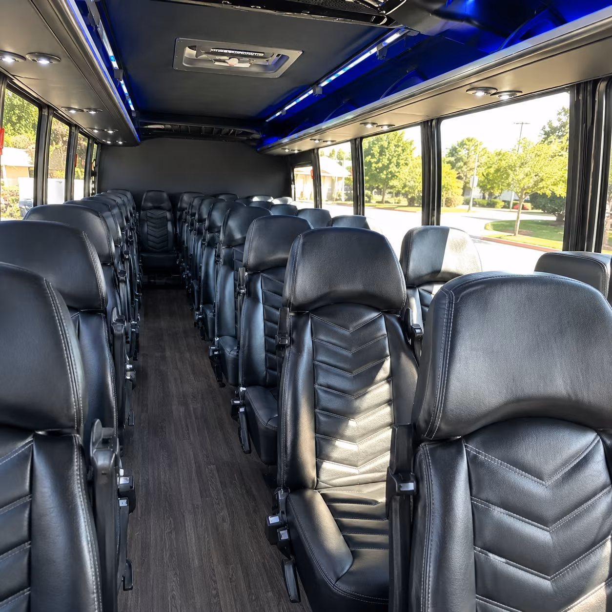 Kansas City School Event Transportation party bus exterior