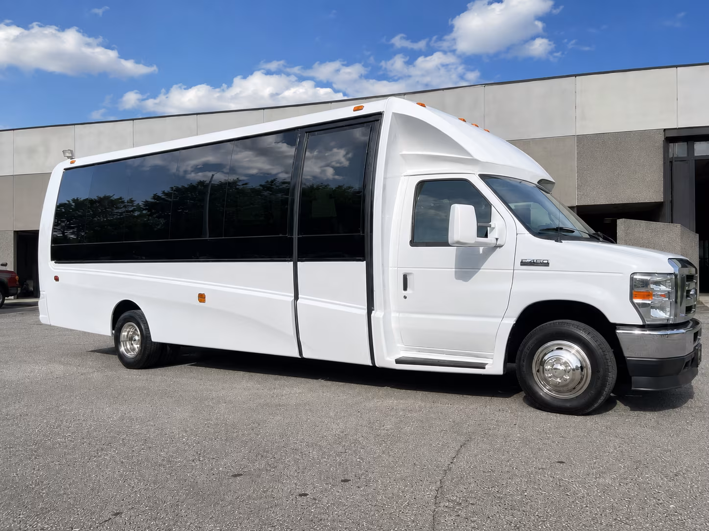 Kansas City School Event Transportation party bus exterior