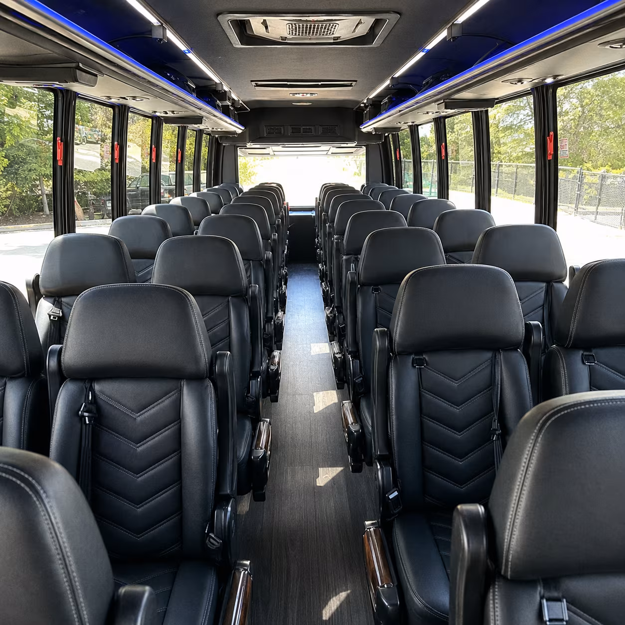 Kansas City School Event Transportation party bus exterior