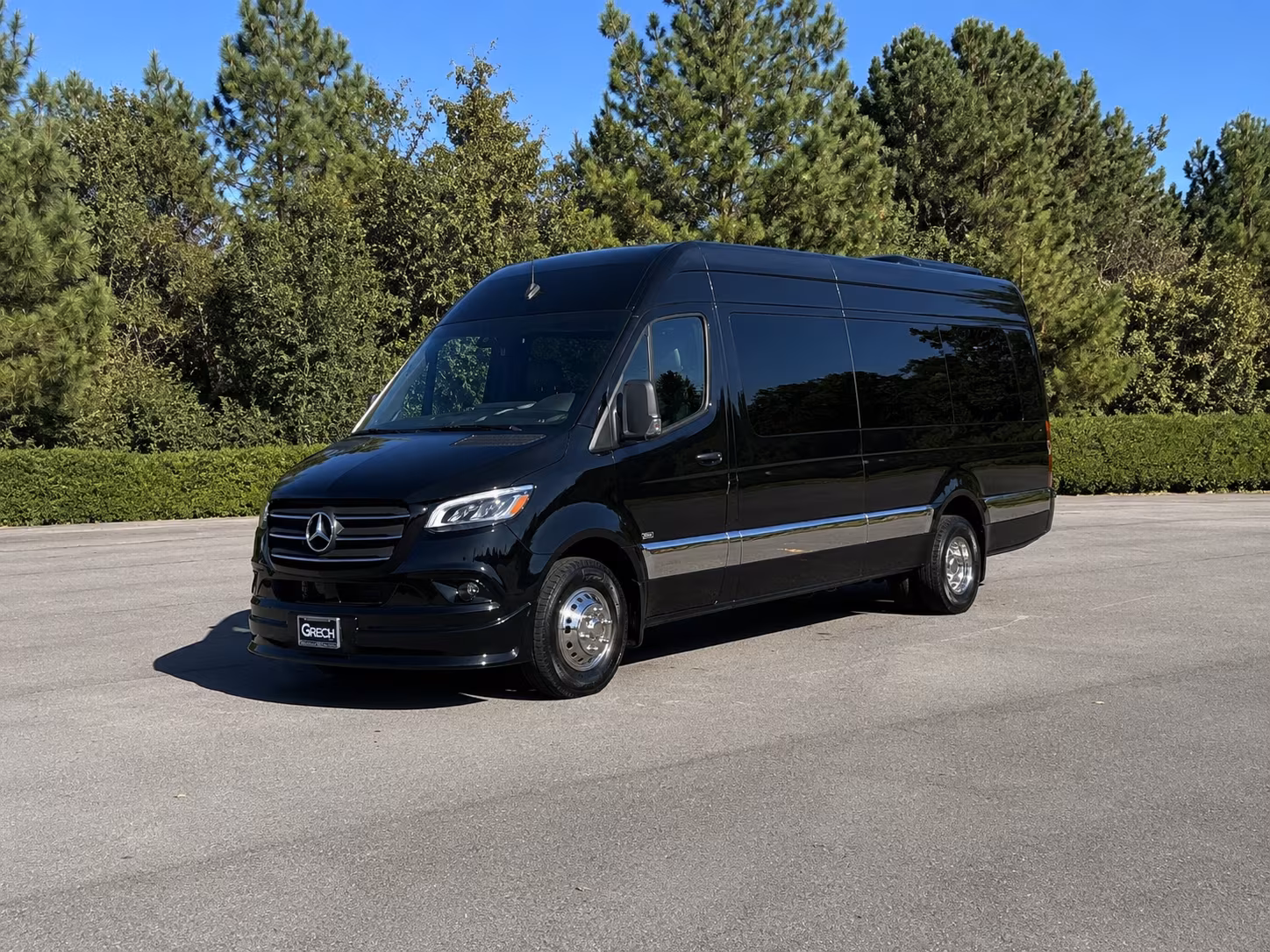 Kansas City School Event Transportation party bus interior