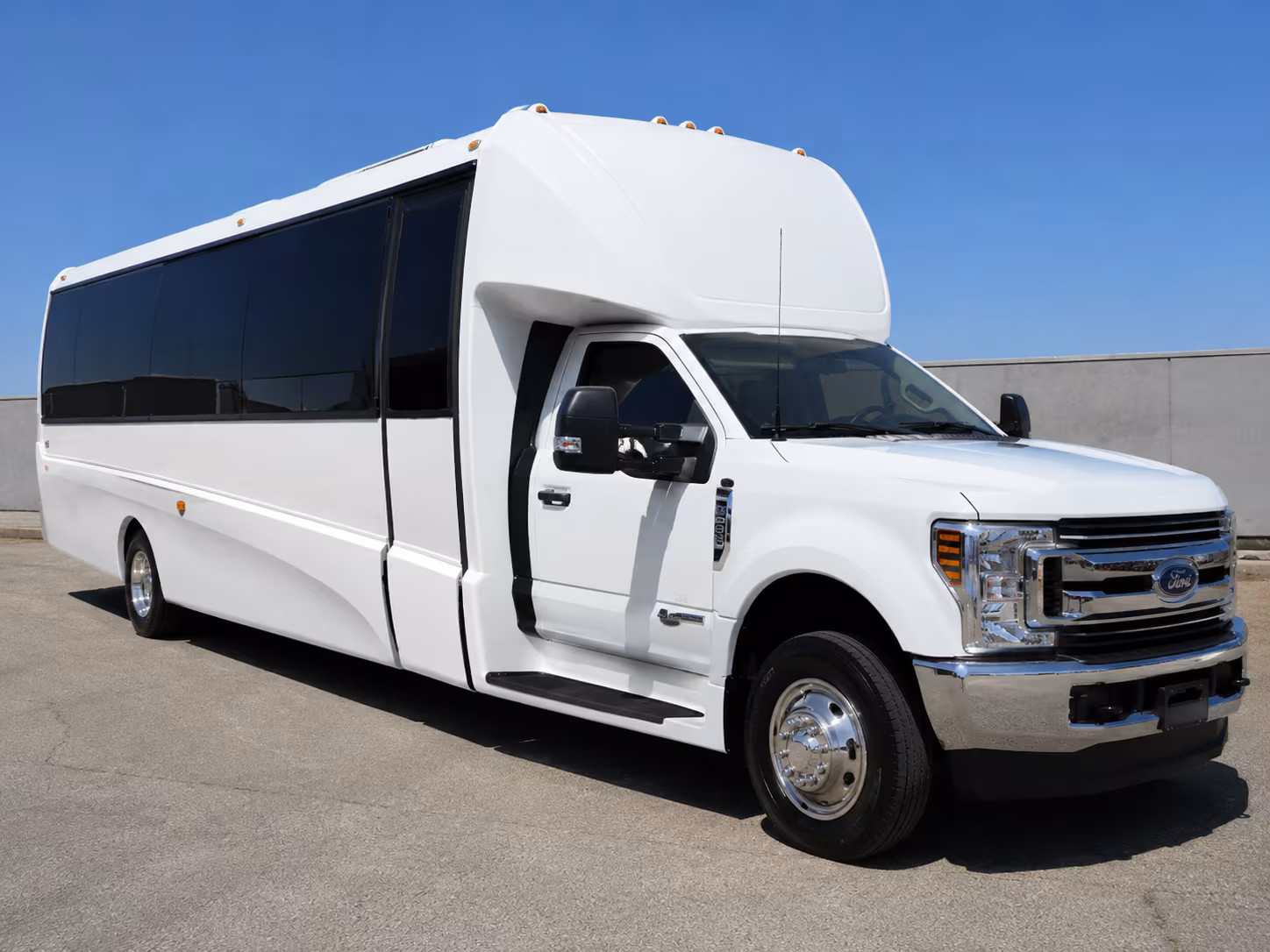 Kansas City School Event Transportation party bus exterior