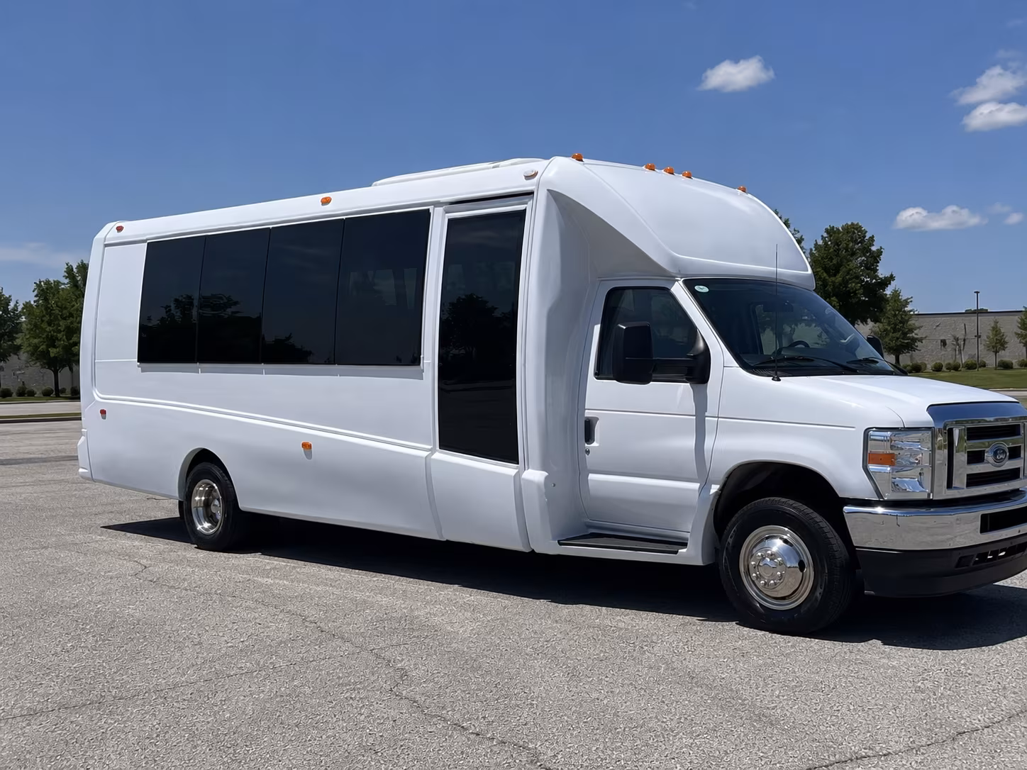 Kansas City Wedding Transportation onboard seating