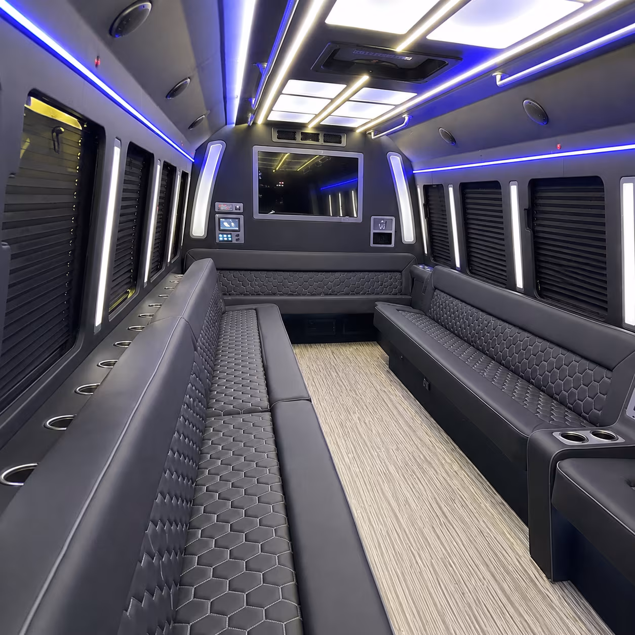 Kansas City Winery Tour & Pub Crawl Transportation party bus exterior